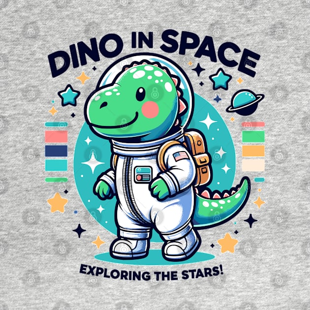 Astro Dino Adventurer: Space Explorer by WEARWORLD